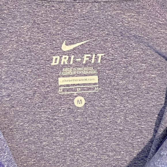 Nike Element Dri Fit 1/4 Zip Heathered Purple | Women’s | EUC | Size Medium - Picture 7 of 13